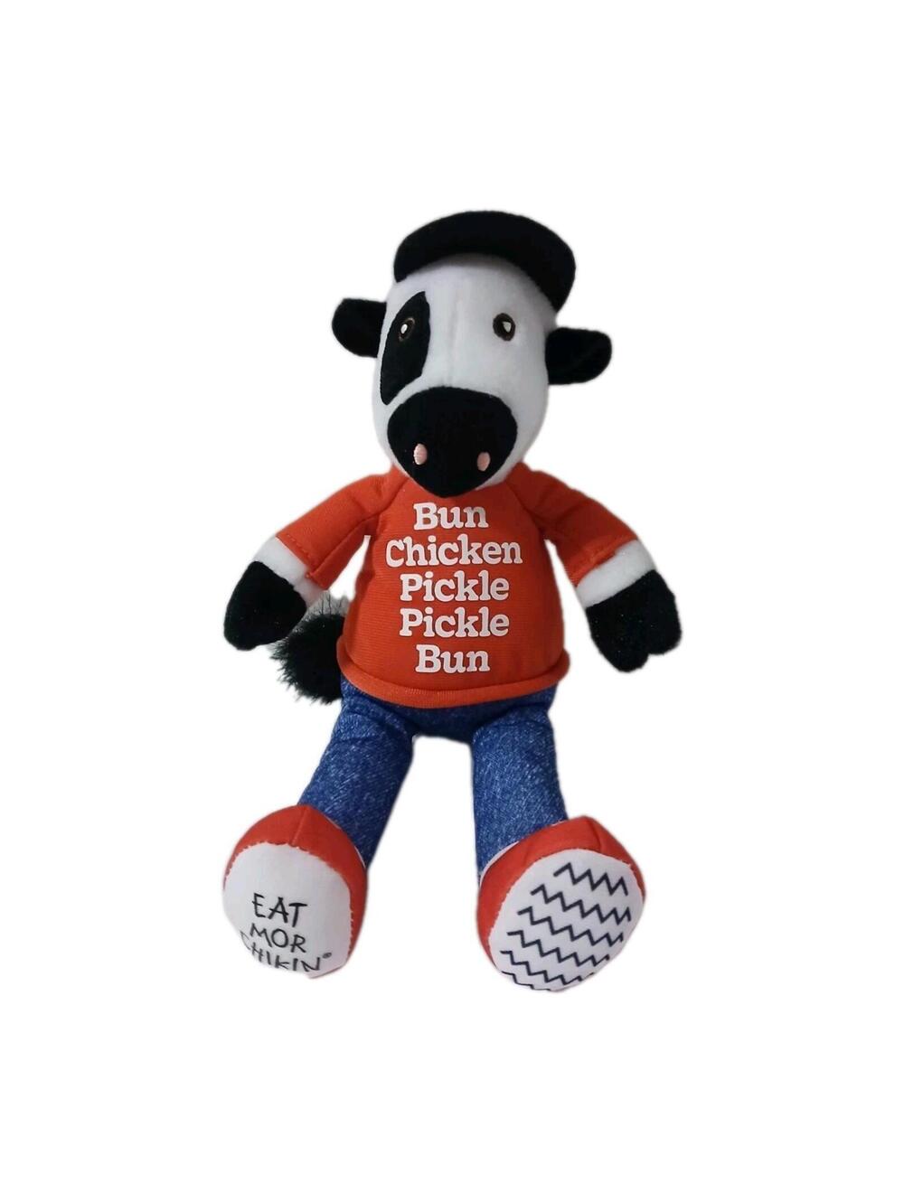 Chick-Fil-A Keeping It Classic Cow Plush Bun Chicken Pickle Pickle Bun 2026